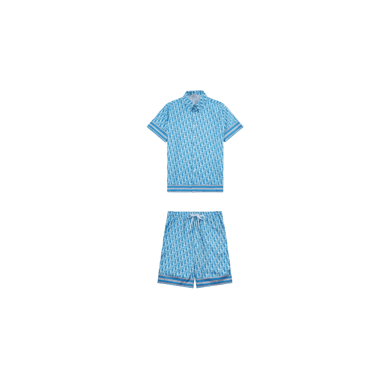 Dior Monogram Slik Short Set 