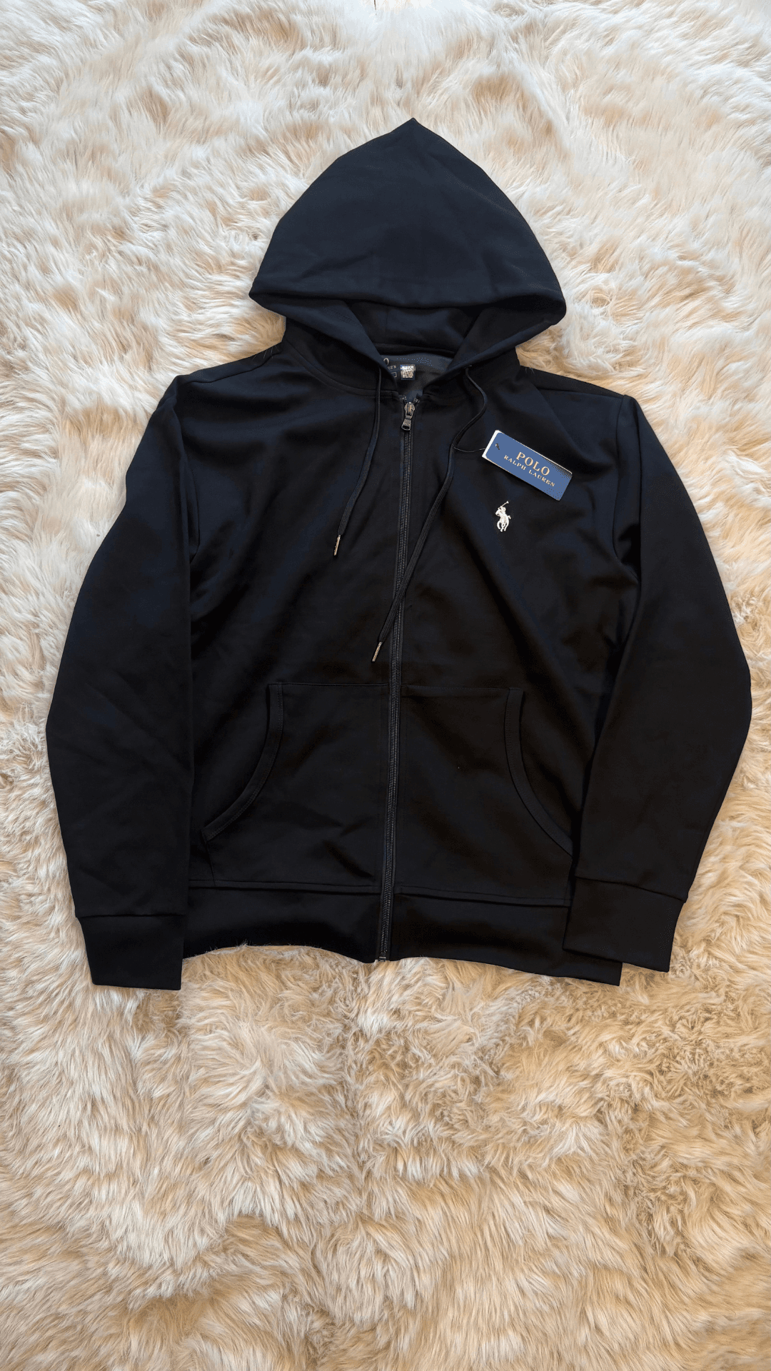 Polo Zip Up Hoodie 