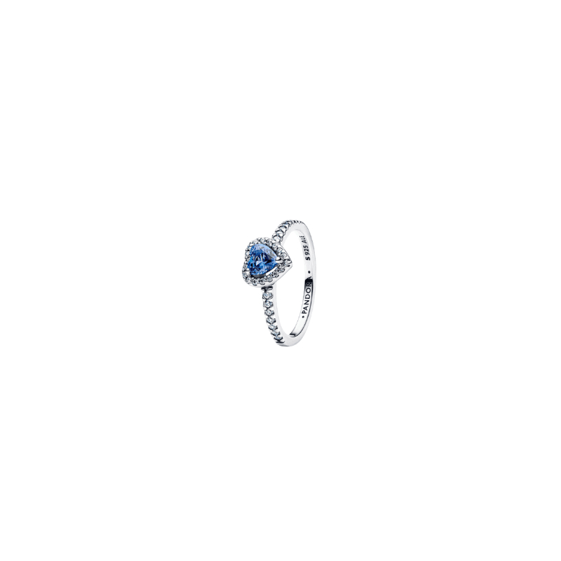 Silver Blue Heart