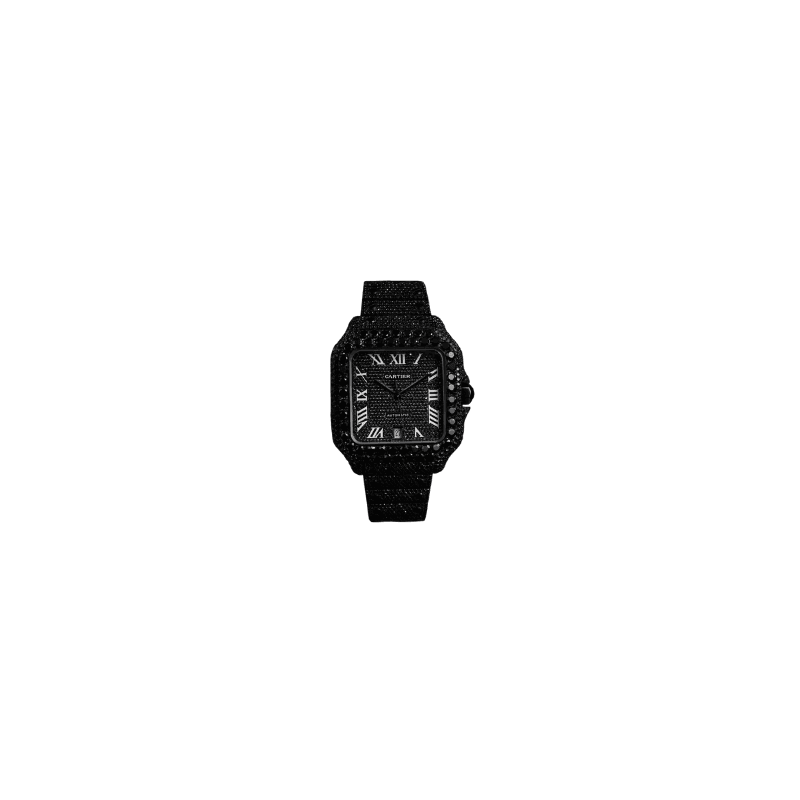 Iced Out Cartier Santos 