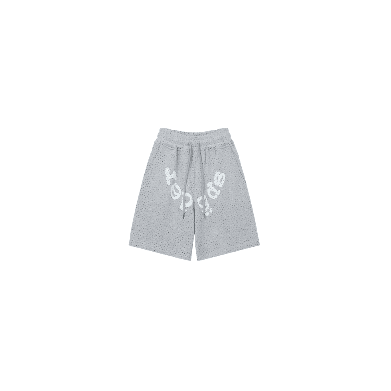 Sp5der Rhinestone Shorts