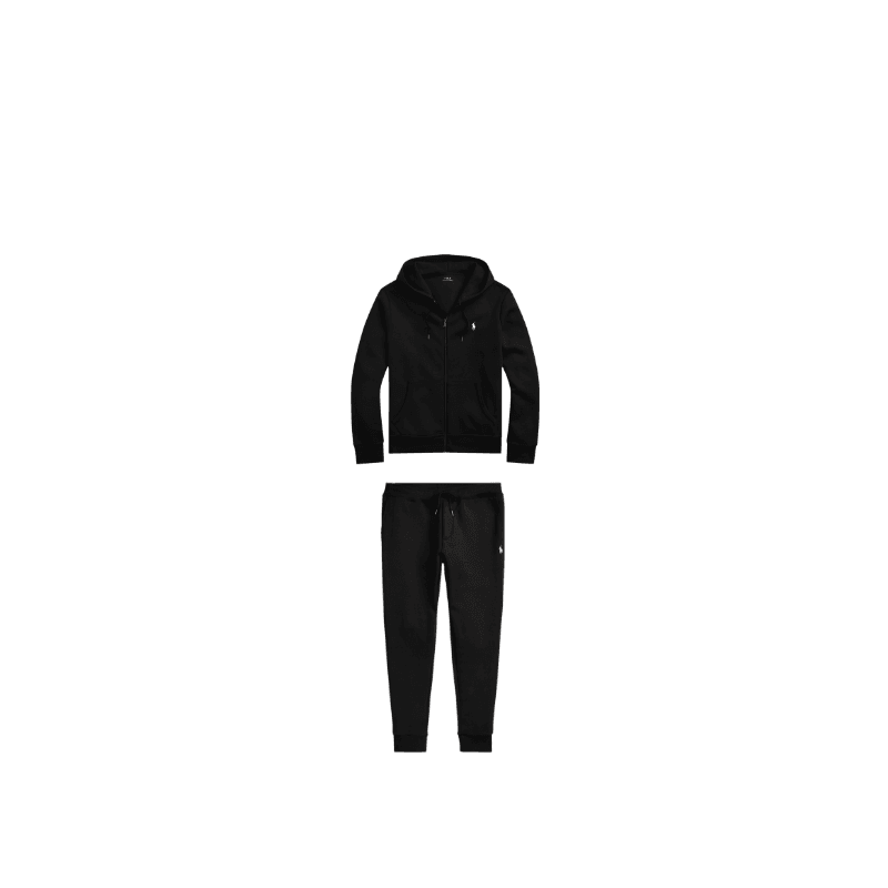Polo Tracksuit  — Black