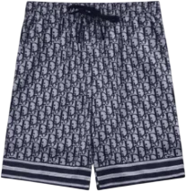 Dior Monogram Silk Shorts 